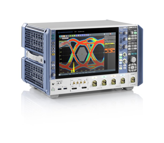 R&S RTP high-performance oscilloscope from Rohde & Schwarz doubles maximum bandwidth to 16 GHz